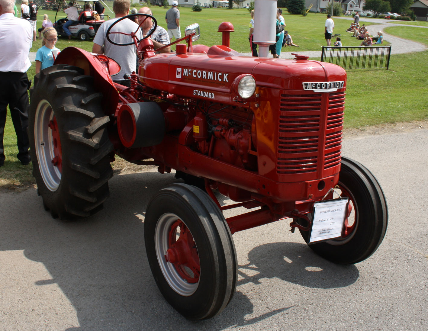 Progress is fine, but it's gone on for too long. McCormickDeering tractor