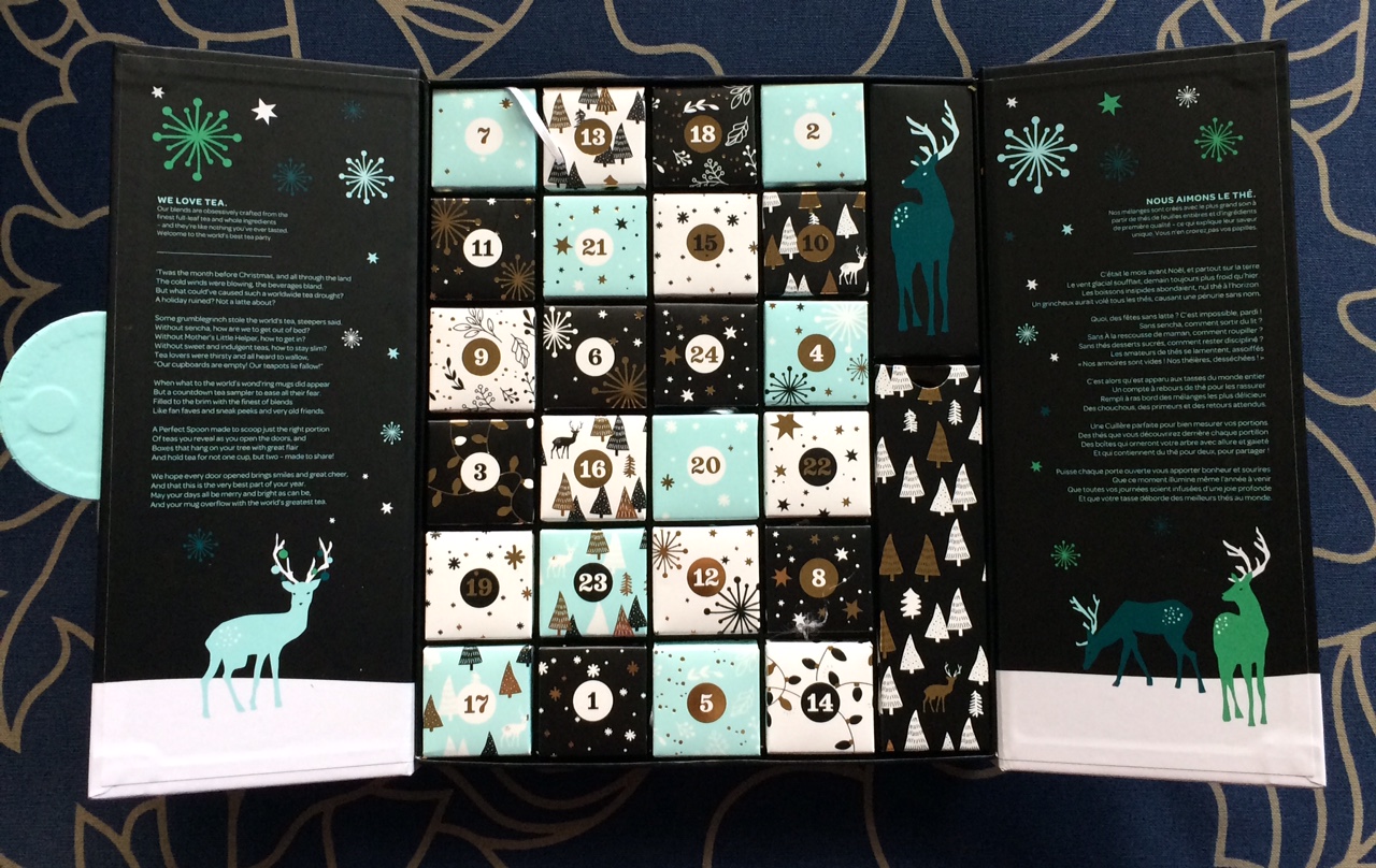I Love Tea! DavidsTea Advent Calendar Day 1