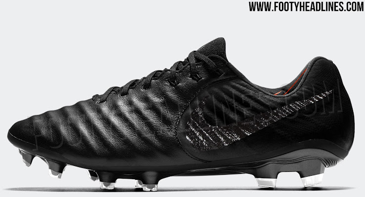 nike tiempo black out