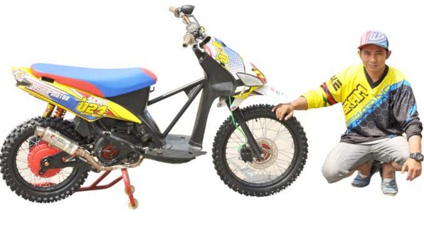 modifikasi mio trail 2016 terbaru modifikasi mio trail 2016 terbaru