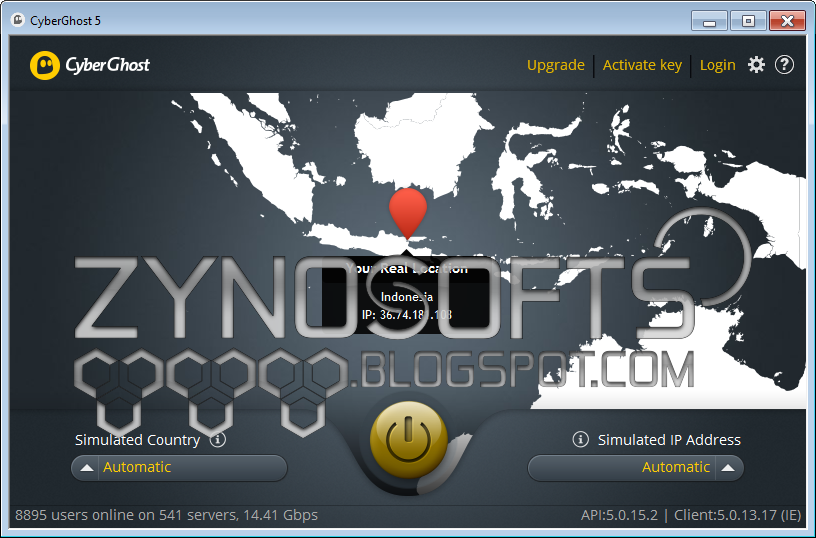 CyberGhost 5.0.13 Full Version with Serial Key