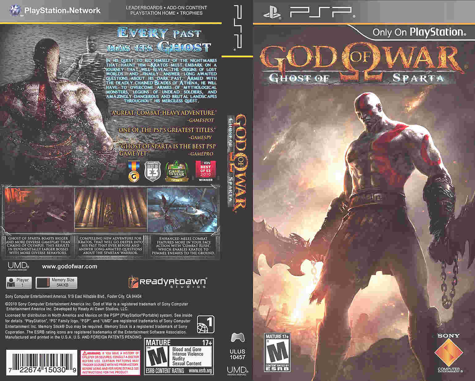 God of War Ghost of Sparta