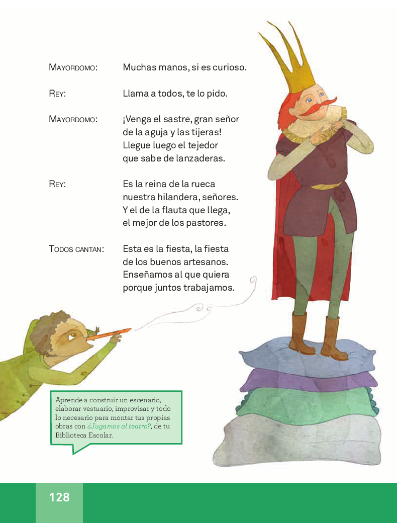  El traje del Rey - Español Lecturas 3ro 2014-2015