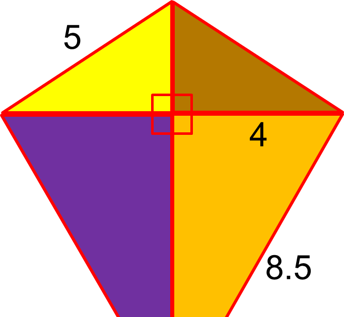 MEDIAN Don Steward mathematics teaching kite areas
