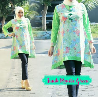 Desain tunik batik pernikahan Desain tunik batik pernikahan