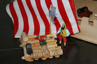 Kids Books and Crafts: Toy Cork Raft