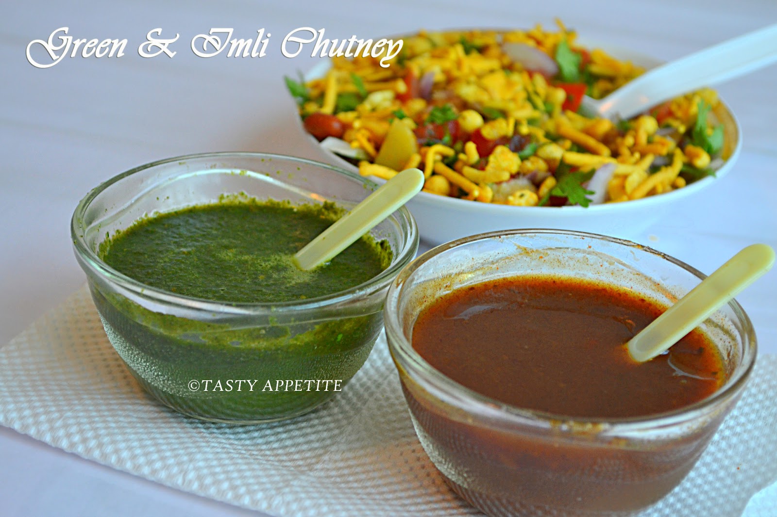 How to make Green Chutney & Sweet Chutney for Chats ( Mint Chutney