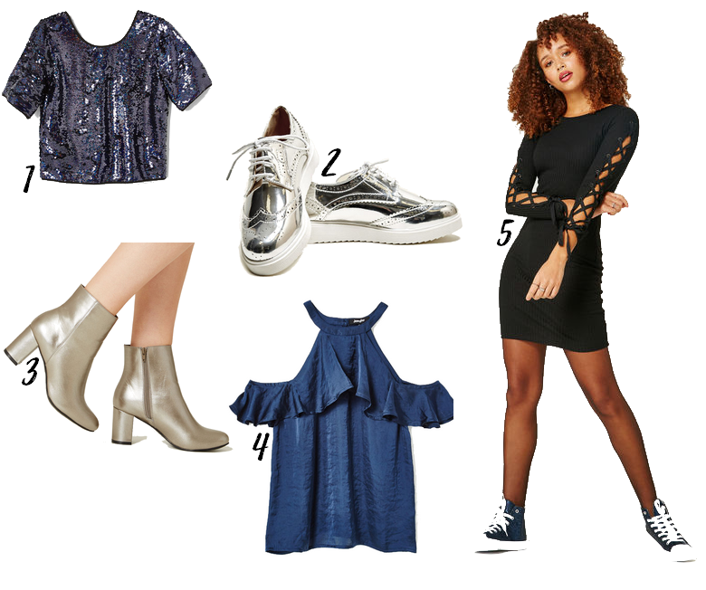 Ma sélection fashion pour briller pendant les fêtes ! sélection vêtements et chaussures jennyfer