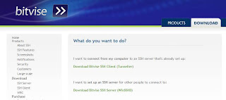 Software Bitvise SSH Client Software Bitvise SSH Client