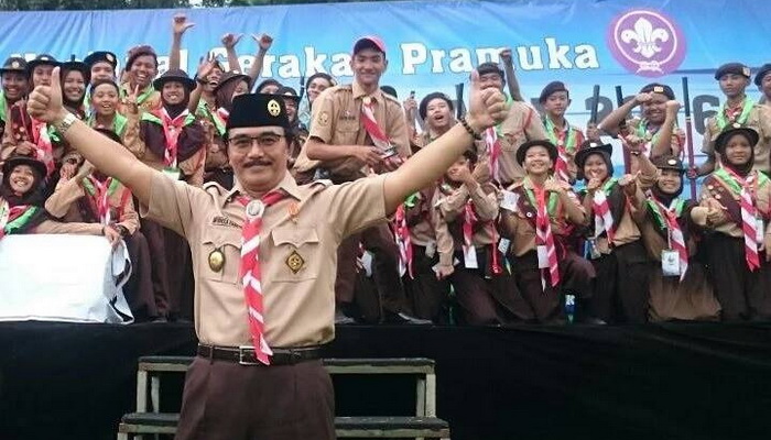 Adhyaksa Tegaskan Pramuka Terdepan Lawan Gerakan yang Ingin Ganti Pancasila