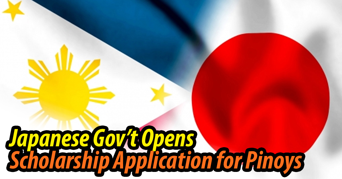 Japanese Government Opens Scholarship Applications for Pinoys 🇵🇭🇯🇵