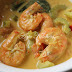 Masak Lemak Udang dengan Timun Tua Yang Sangat Sedap
