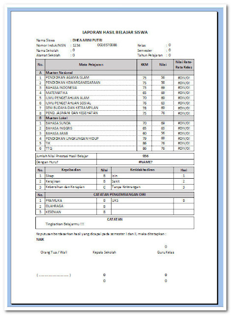  UAS Plus Cetak Raport KTSP Format Excel Aplikasi Olah Nilai UTS, UAS Plus Cetak Raport KTSP Format Excel.Xlsx