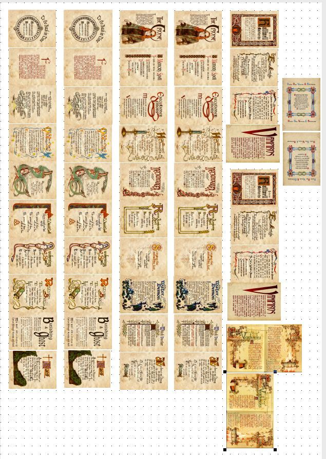 Miniature Spellbook Spell Book Printable Mini Books Miniatures Miniature Spellbook Spell Book Printable Mini Books Miniatures
