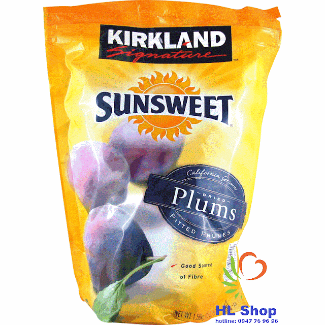 mận sấy mỹ mận sấy kirkland