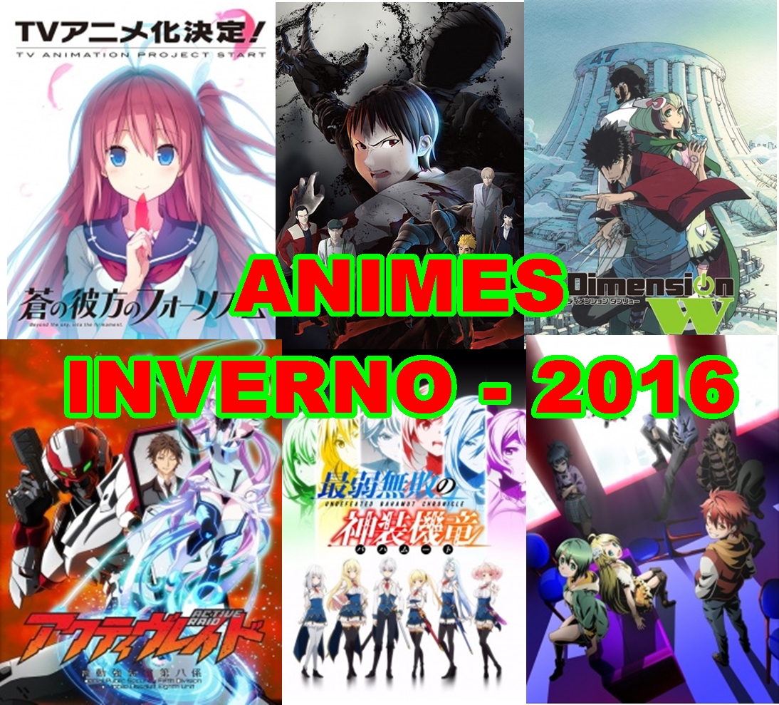 Guia da temporada - Animes de Janeiro/Winter/Inverno 2016