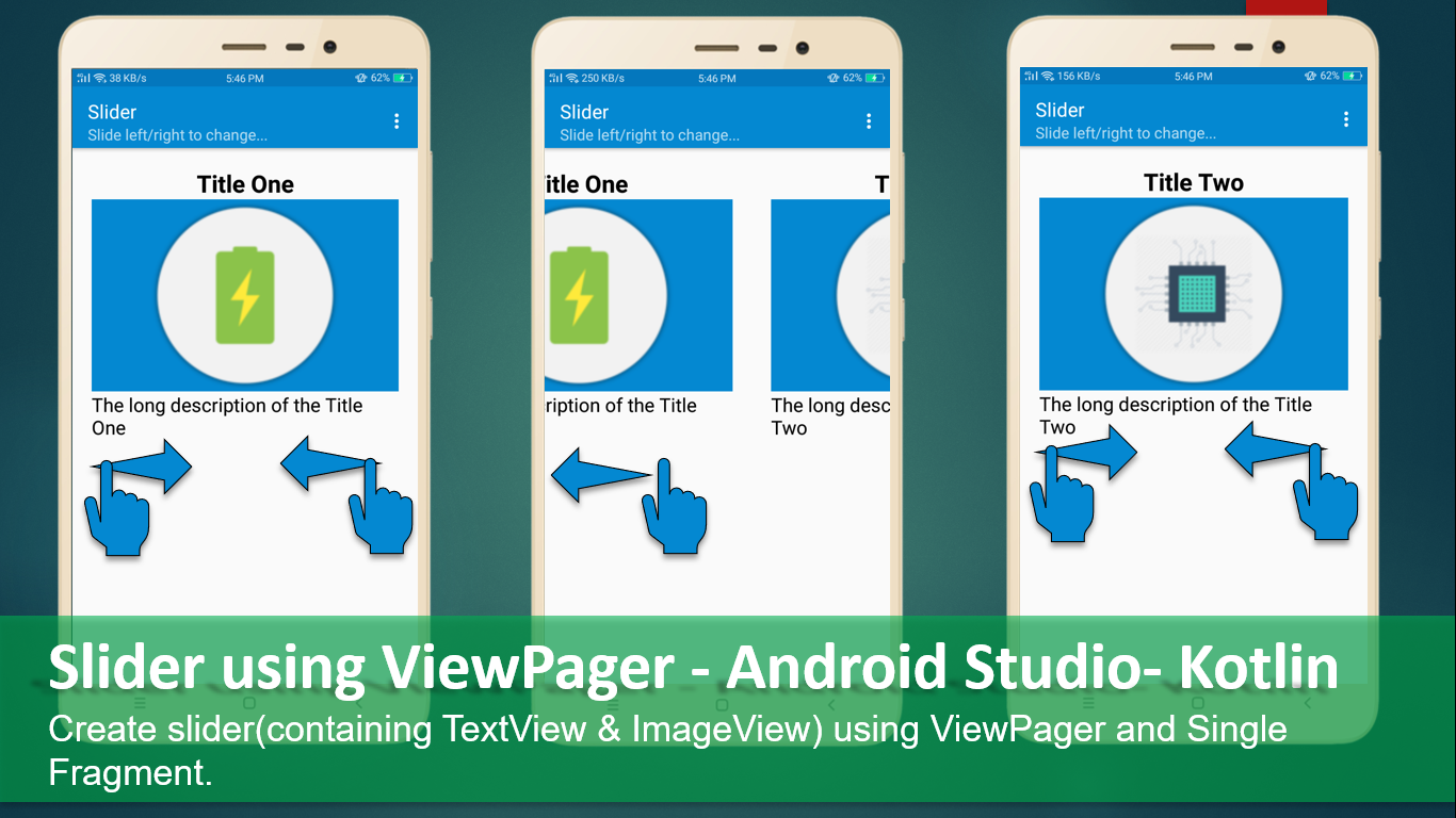 Slider using ViewPager - Android Studio - Kotlin