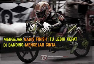 Gambar DP BBM Anak Racing Drag Balap Bergerak