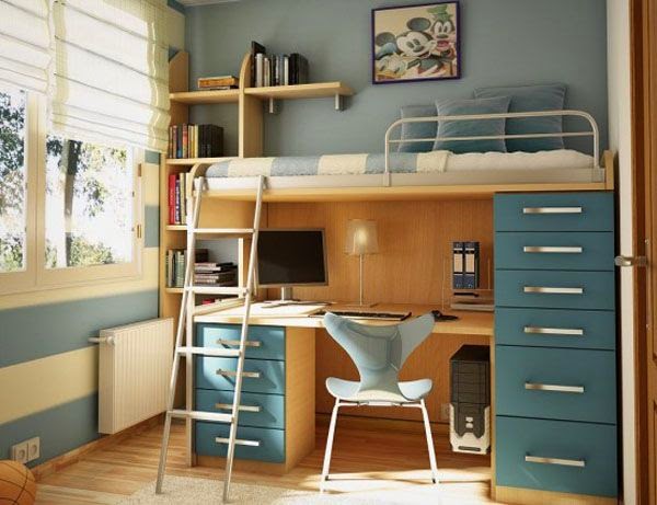 Design ideas for teen room of young people