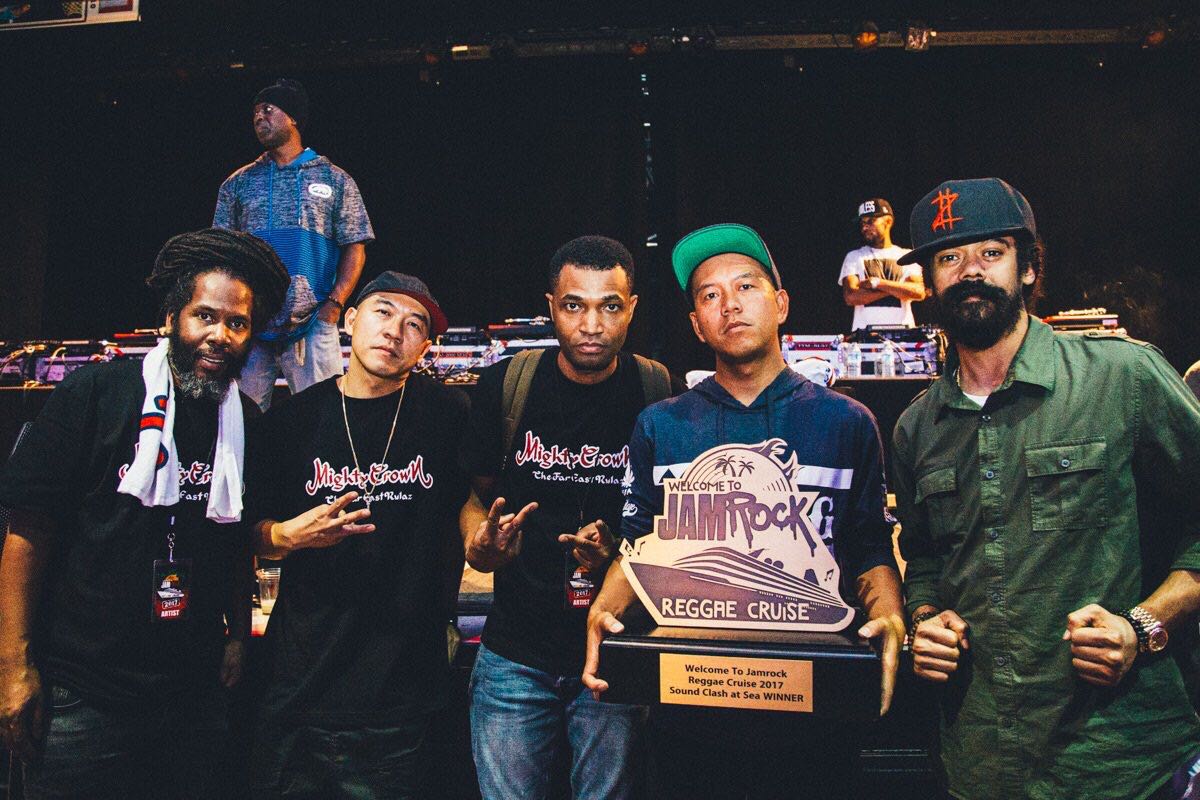 Sound clash. Sound clash