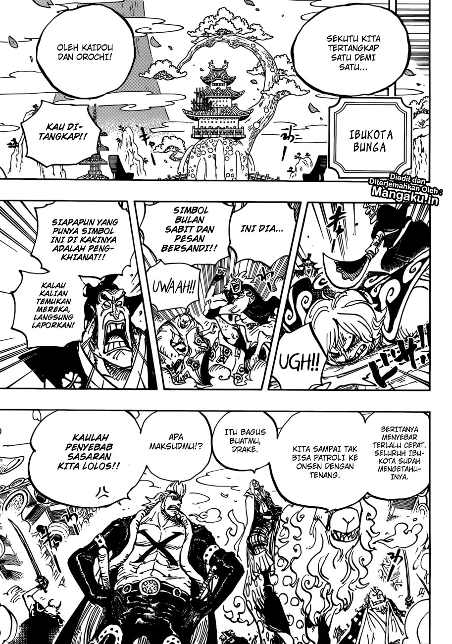 Komik One Piece Chapter 938 Bahasa Indonesia Kurogaze