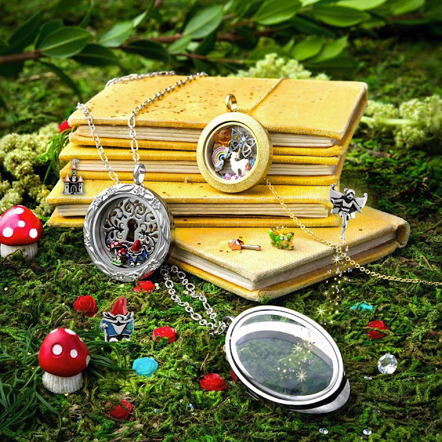 Perfect Storybook Fairy Tale Origami Owl Living Lockets available at StoriedCharms.com