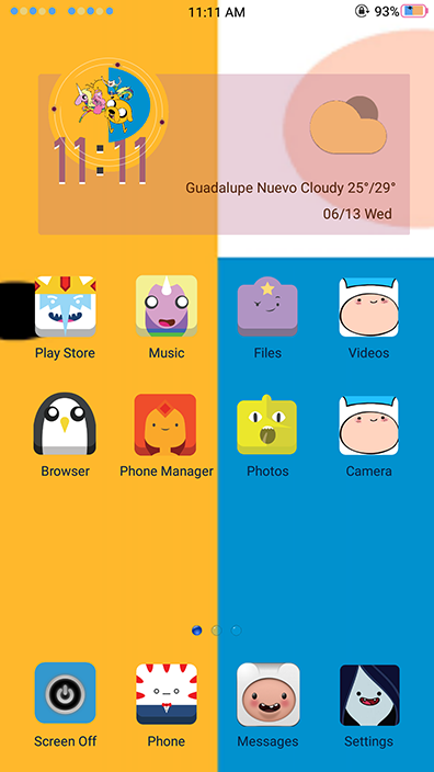 Oppo Theme: Oppo Adventure Time Theme