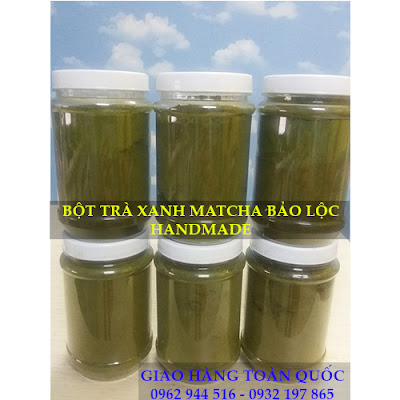 Bột trà xanh matcha Bảo Lộc – nhà làm - 2