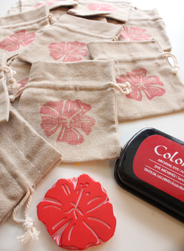 DIY Stamped Goodie Bags