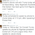 Update! Donald Trump, to speak with President Buhari today