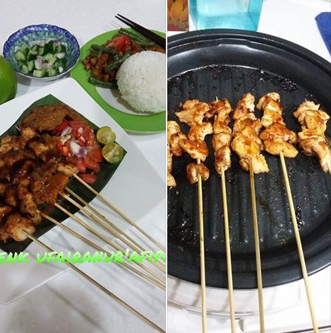 Resep Cara Membuat Sate ayam - Memasak Asik