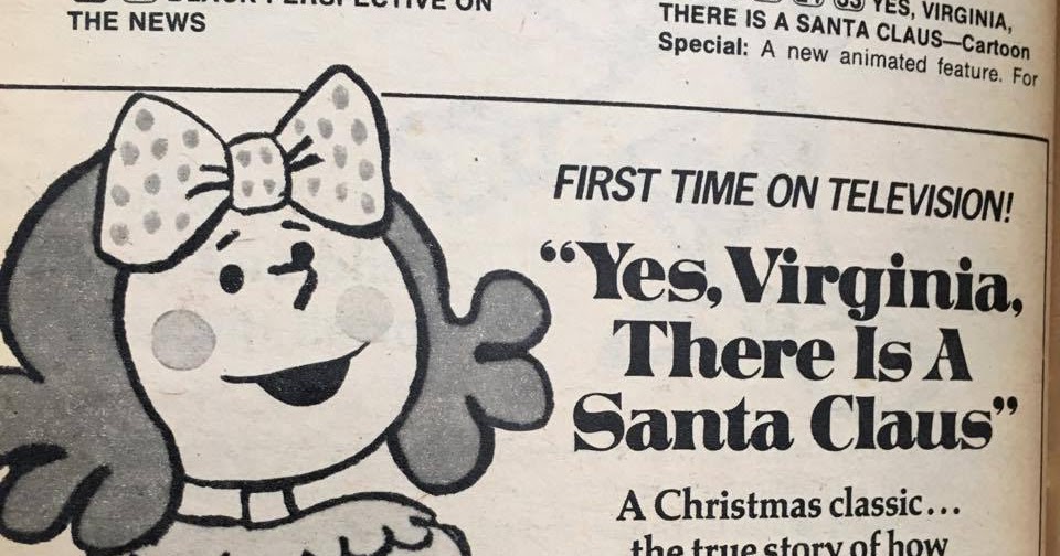 Christmas TV History Yes, Virginia, There is a Santa Claus (1974)