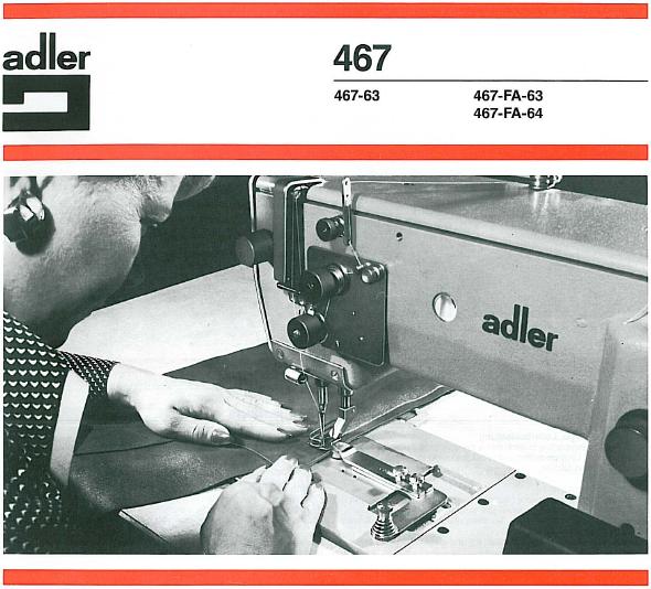 The World of Dürkopp Adler Parts Vintage leaflets for Adler sewing machines Part 5