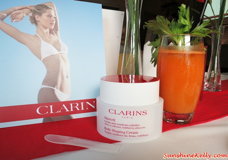 clarins paris body shaping cream