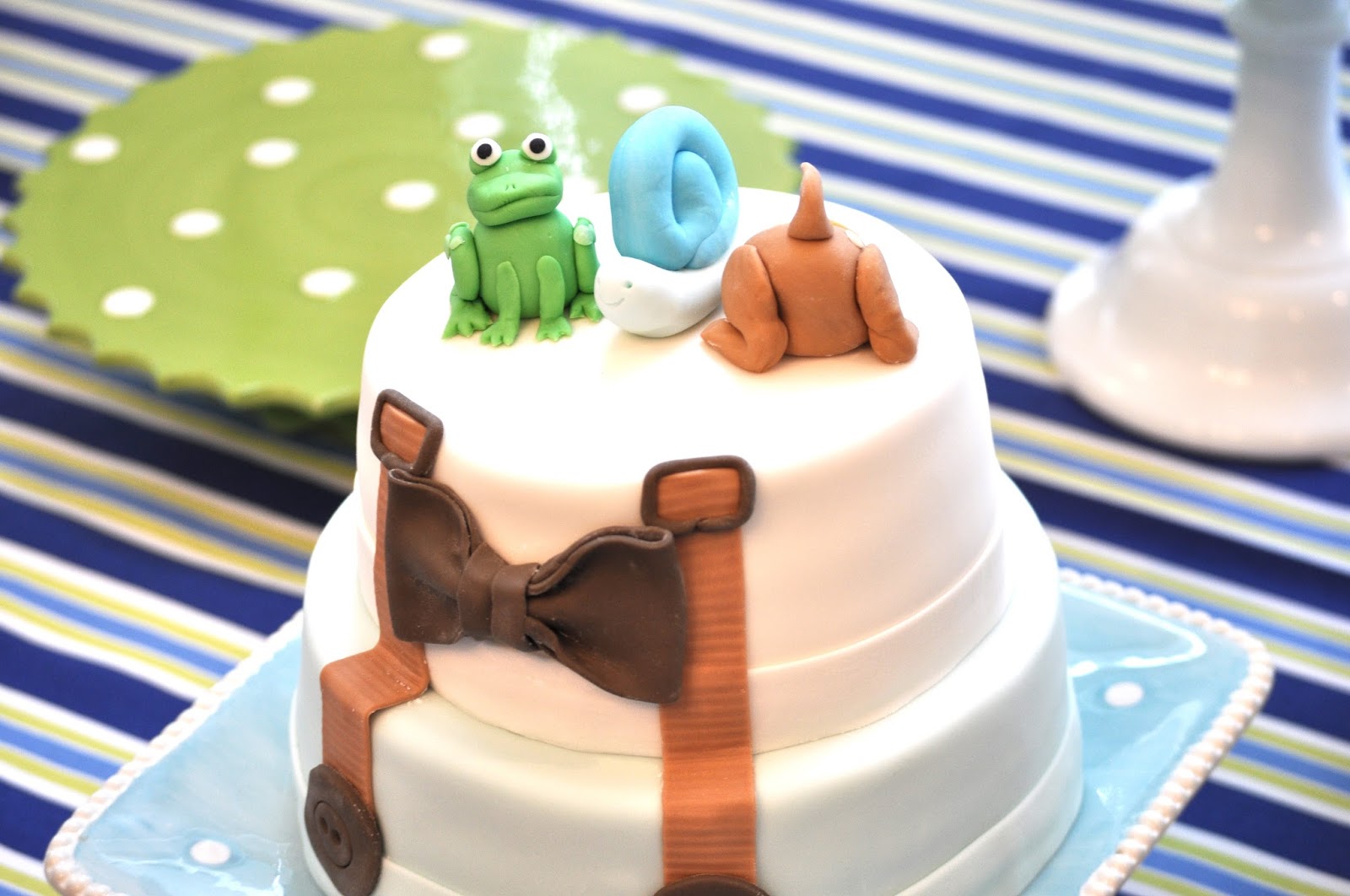 Devanys Designs Frogs and Snails and Puppy Dog Tails Cake