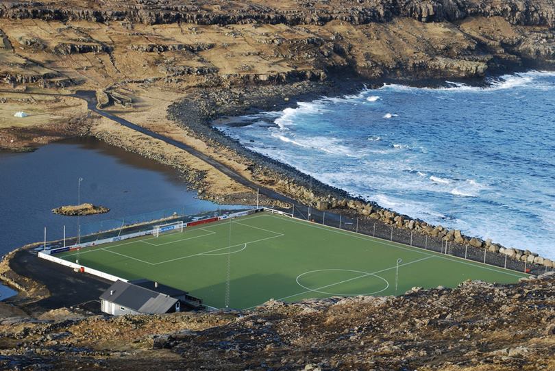 Eidi Stadium, Eidi Stadium Faroe Islands, Eidi football stadium Faroe islands, Faroe Islands Football Stadium,
