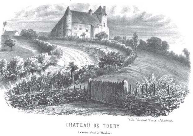 Patrimoine de l'Allier: château de Toury