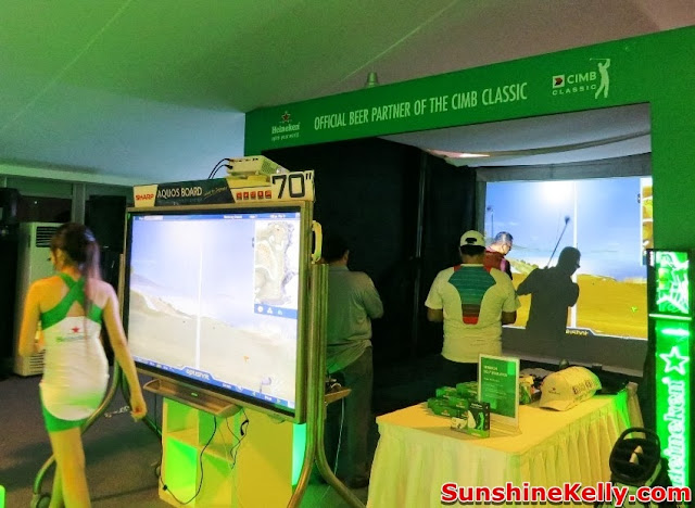 CIMB Classic 2013, Heineken Green Experience, heneiken, beer, golf, girl, Kuala Lumpur Golf & Country Club, klgcc