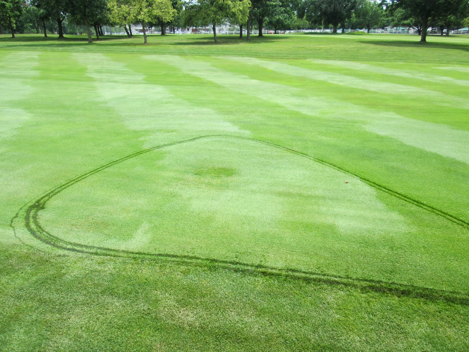Findlay Country Club Grounds Department Hydraulic leak