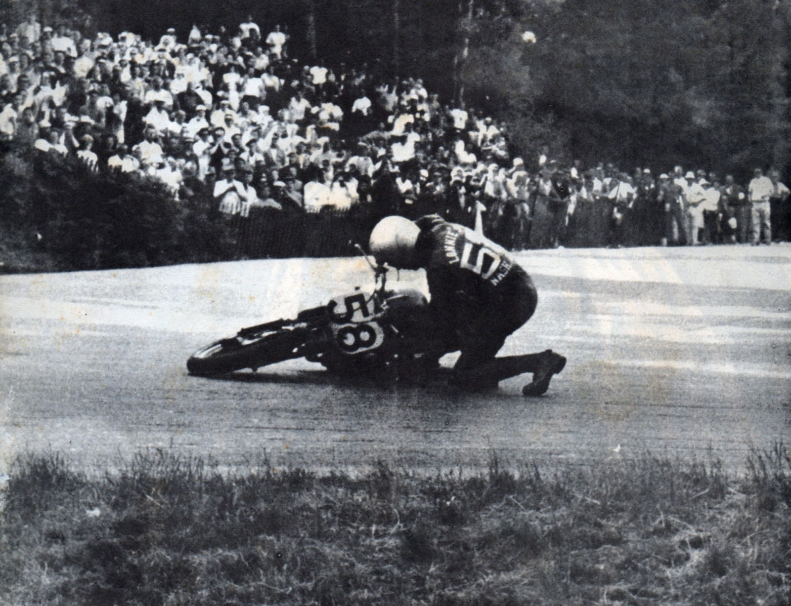 POPPA WHEELIE Laconia National Road Race 1963