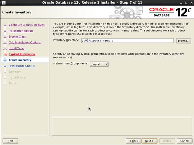 Oracle Database 12c Installation in Linux Oracle Database 12c Installation in Linux