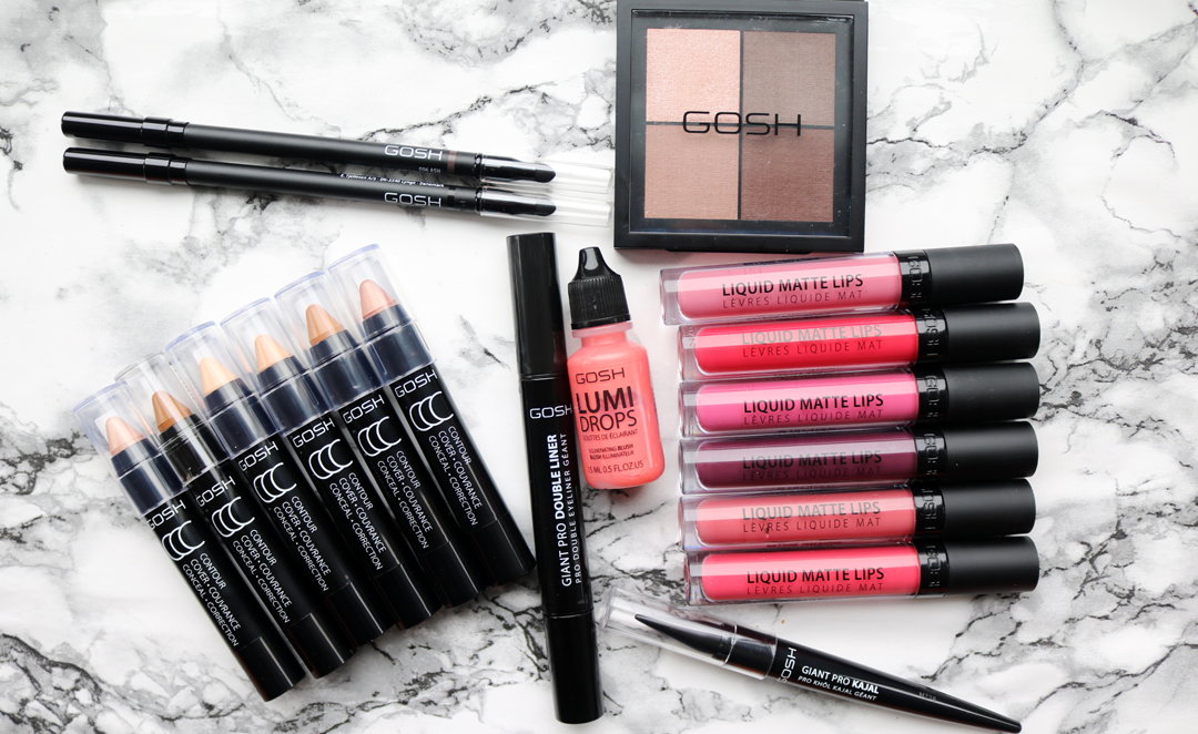 Budget Beauty: GOSH SS17 Collection: Liquid Matte Lips, CCC Sticks, Eye Xpression Quad, Lumi Infinity Eyeliners & Giant Pro Liners- Review & Swatches We Were By Wolves