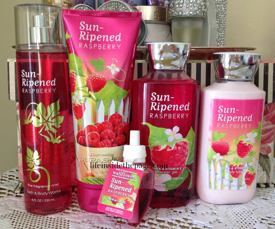 Bath and Body Works Sun Ripened Raspberry Fragrance Mist & Body