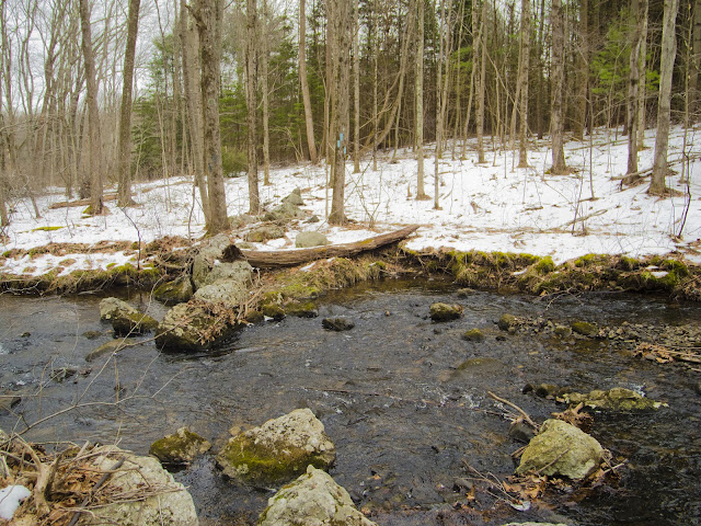 Crossing Boys Halfway River on The Paugussett Trail Monroe Ct Crossing Boys Halfway River on The Paugussett Trail Monroe Ct