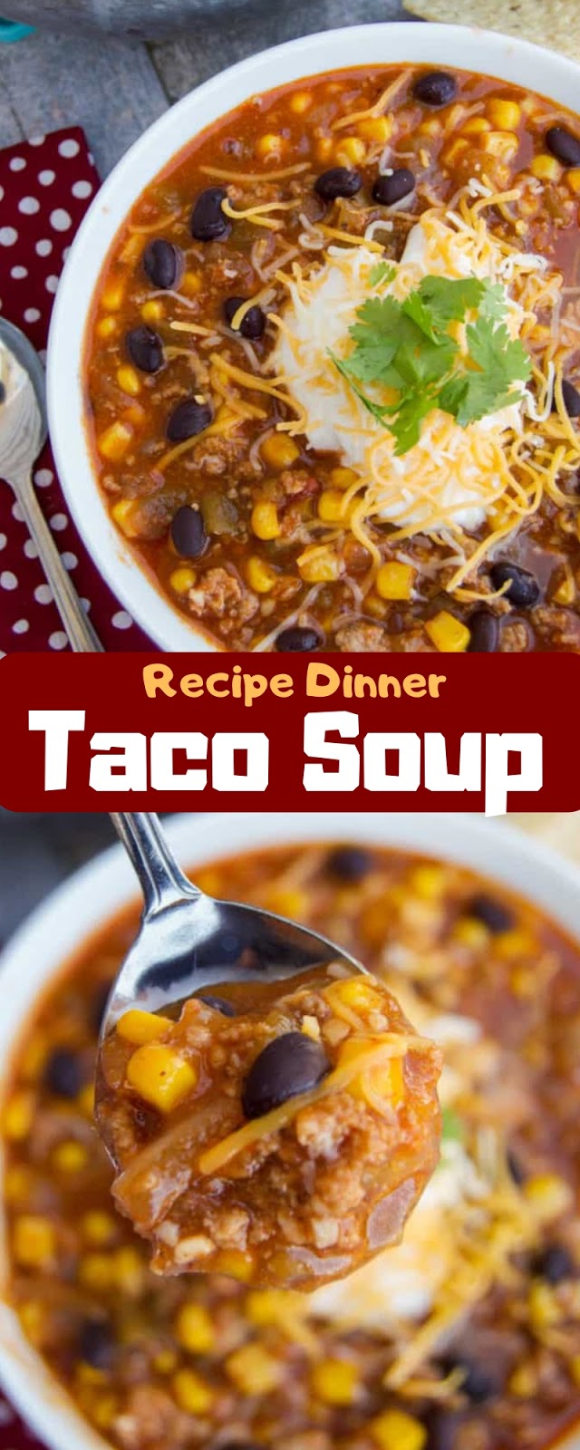 Taco Soup | Salty Sweet Recipes