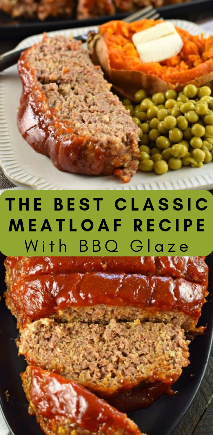 The Best Classic Meatloaf Recipe with BBQ Glaze | ALL RECIPES