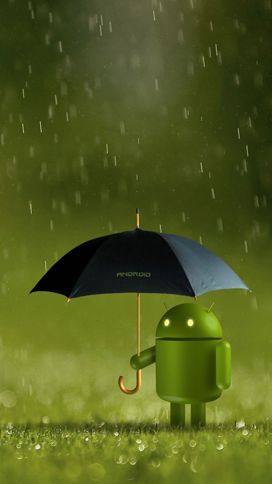 Gambar Wallpaper Android Robot