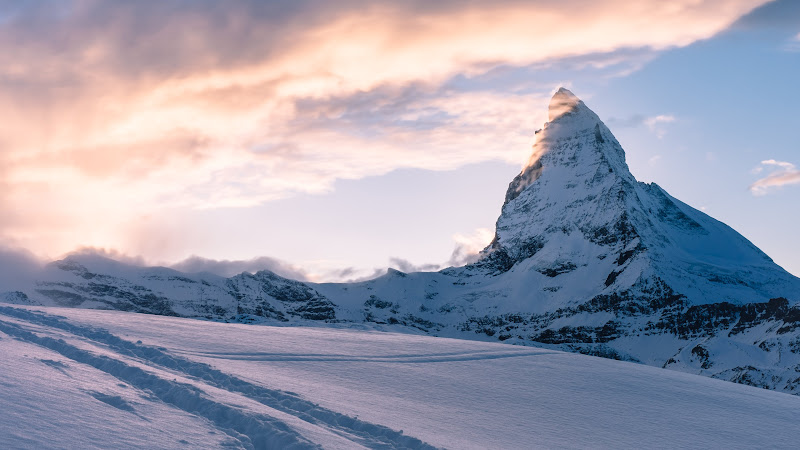 Swiss Alps. Matterhorn. Mountain Peak