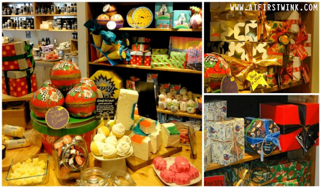 Lush Winter 2013 collection in store