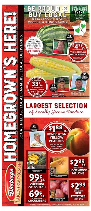 Dierbergs Sale Ad July 9 - July 15, 2019 (7/10/19 for some)